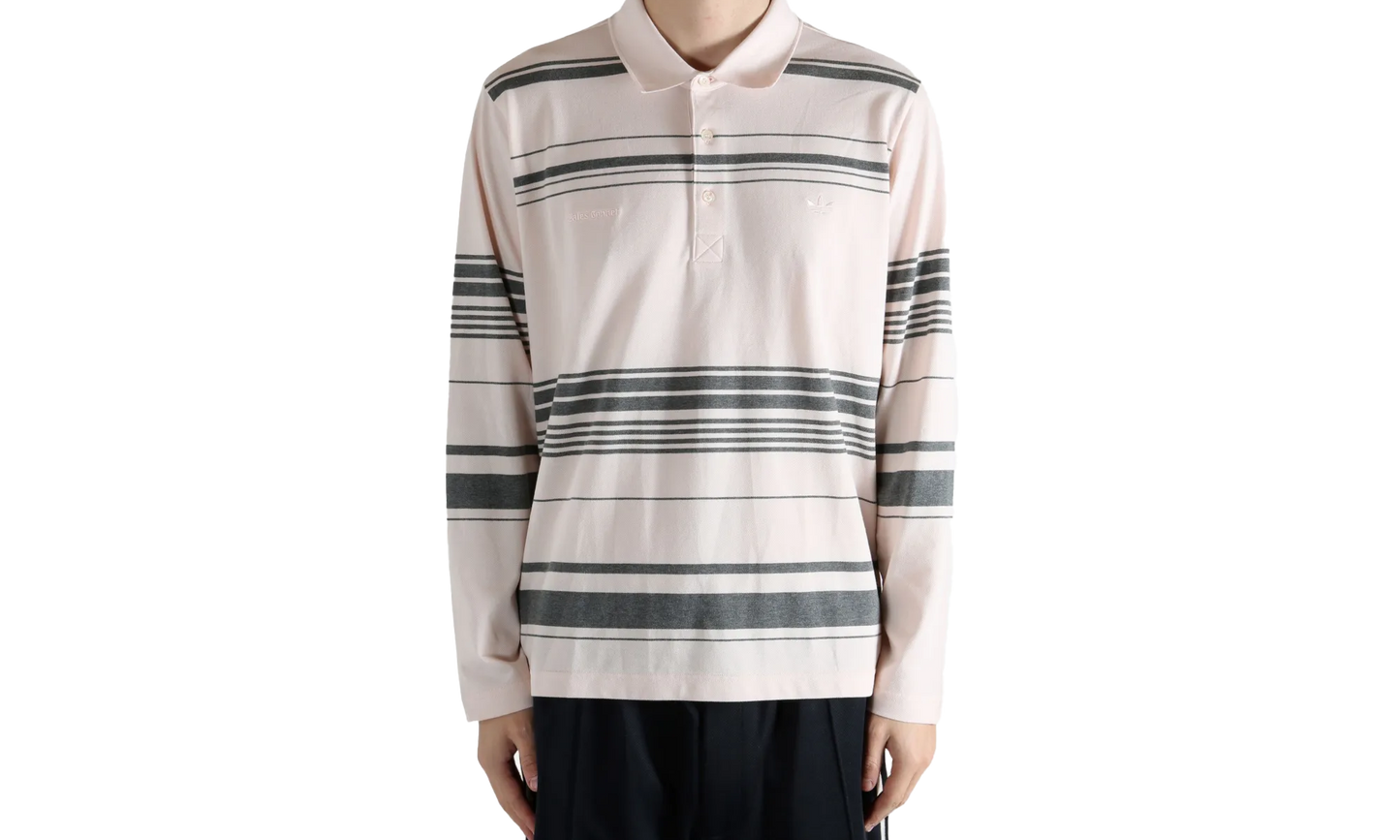 Long Sleeve Polo "Wales Bonner - Wonder Quartz" KB2298
