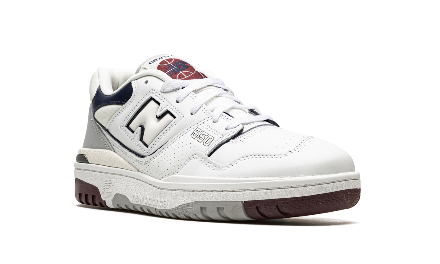550 "White / Indigo / Burgundy" BB550PWB
