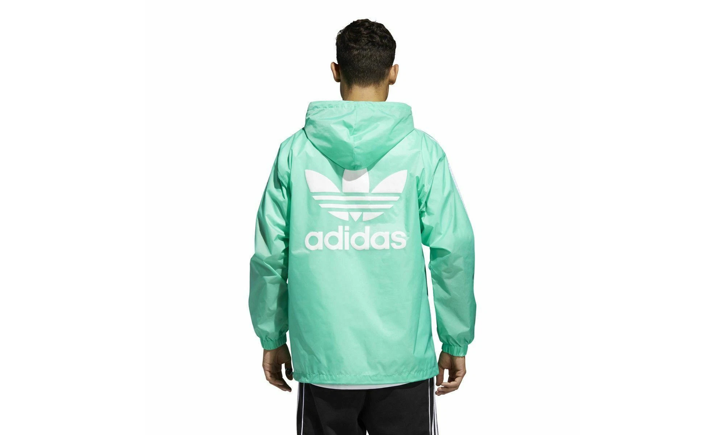 Poncho Windbreaker "Hi-Res Green / White" CE2472
