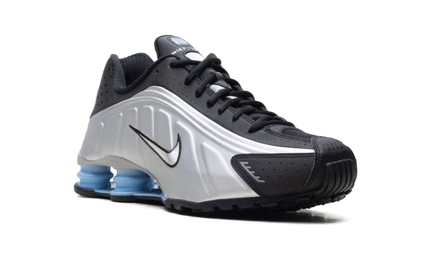 Shox R4 "Metallic Silver Black Psychic Blue" HQ1988 004