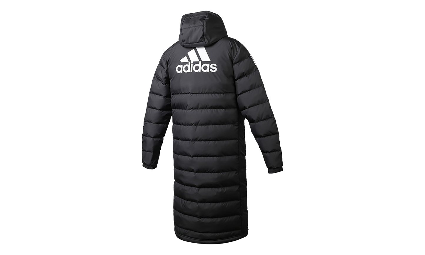 TIRO 21 LONG DOWN COAT JACKET "Black/White" GM5245