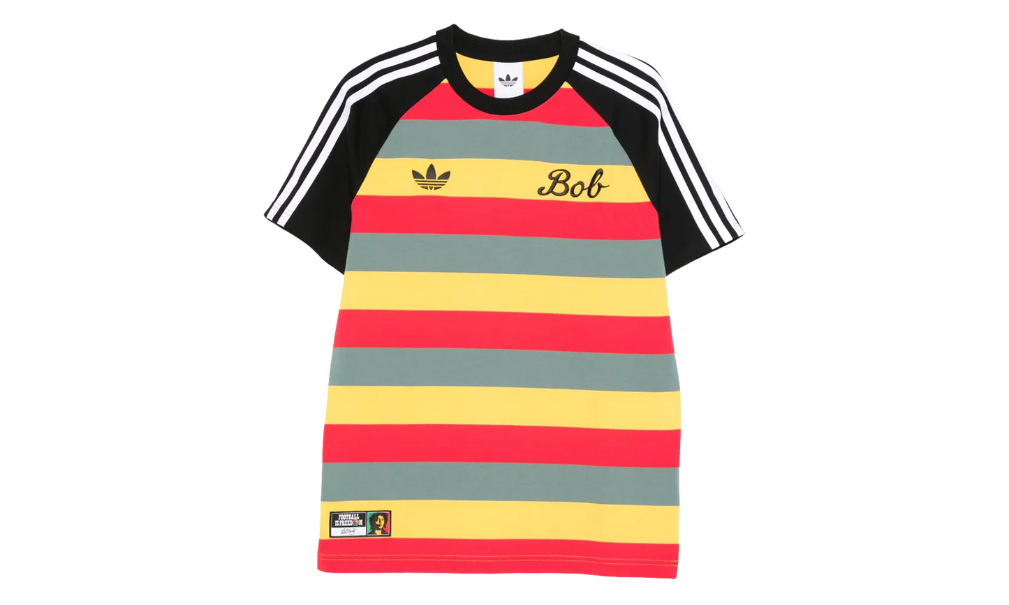 Striped SS Tee "Bob Marley" JY5212