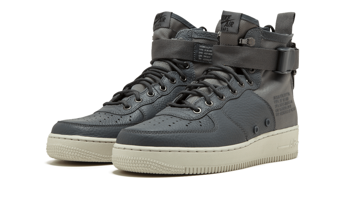 SF AF1 Mid "Dark Grey" 917753 004