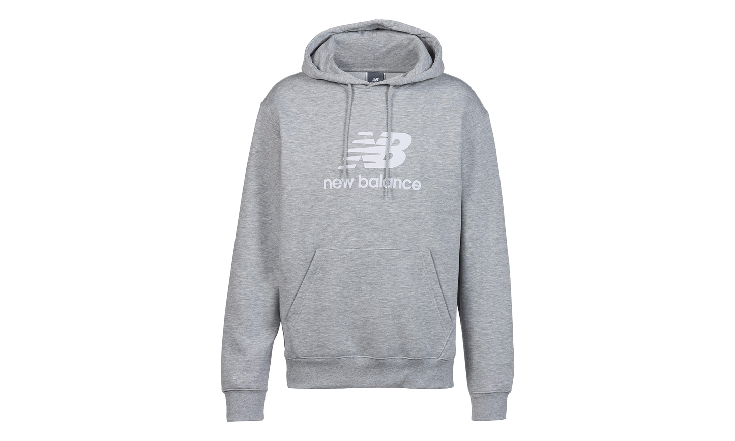 Sport Essentials Fleece Logo Hoodie "Athletic Grey / White" MT41505AG