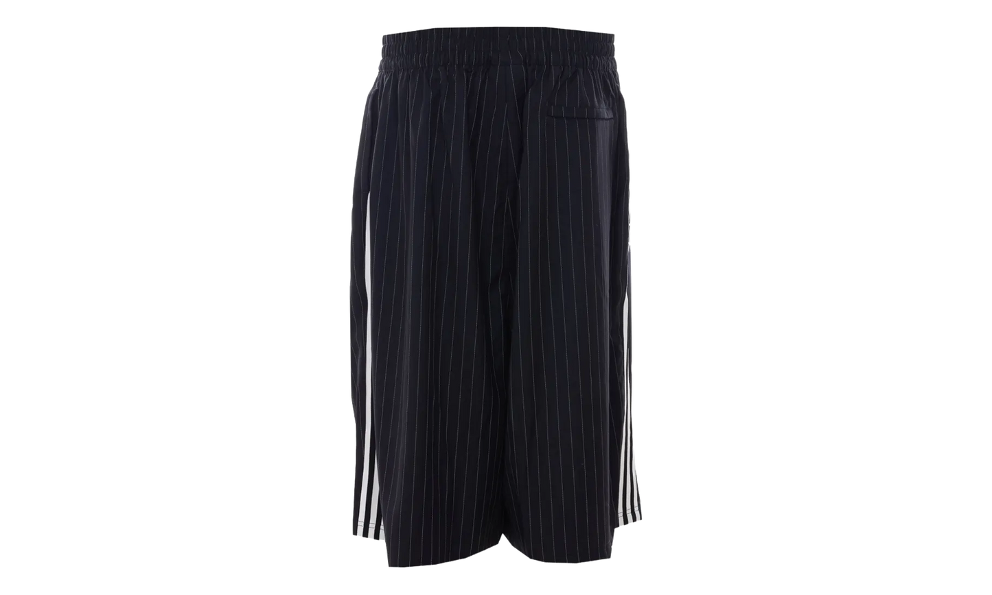 Pinstripe Shorts "Willy Chavarria - Black" KV2247