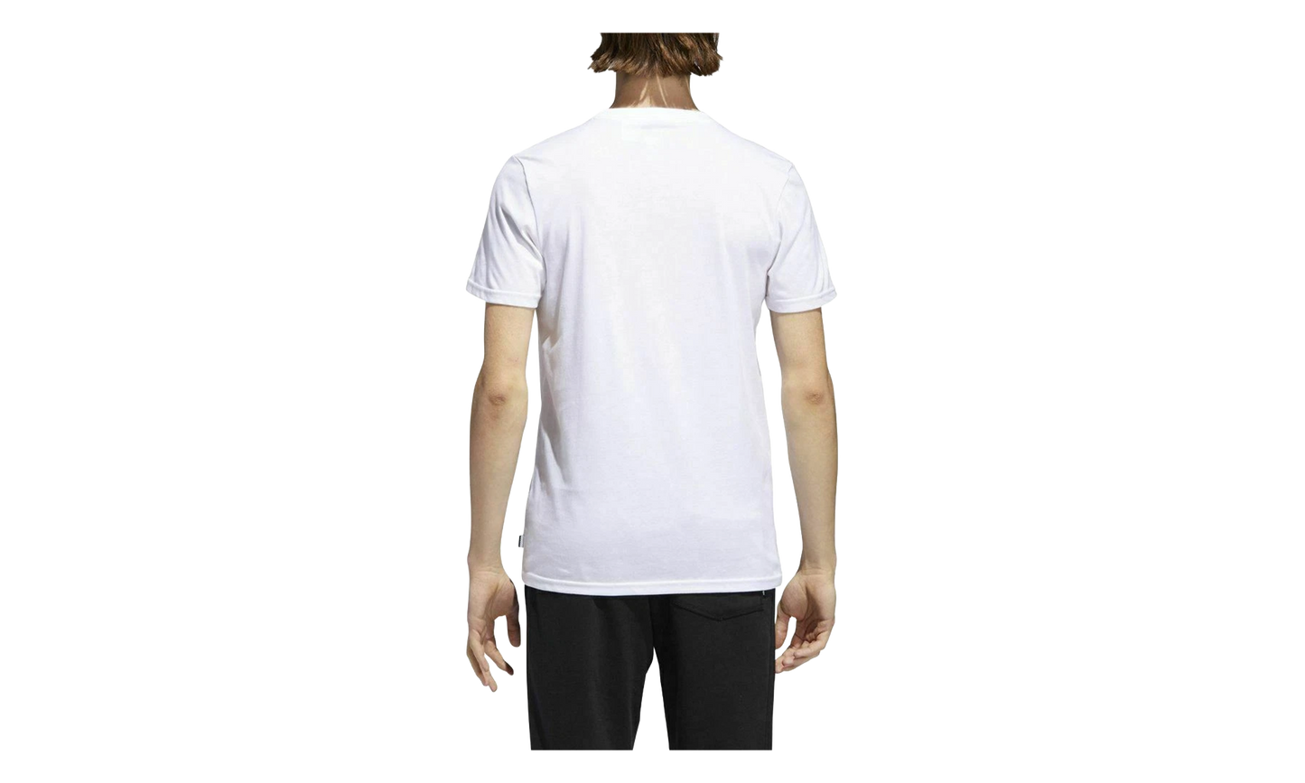 Skateboarding Clima 3.0 T-Shirt "White / Energy Blue" CW2350