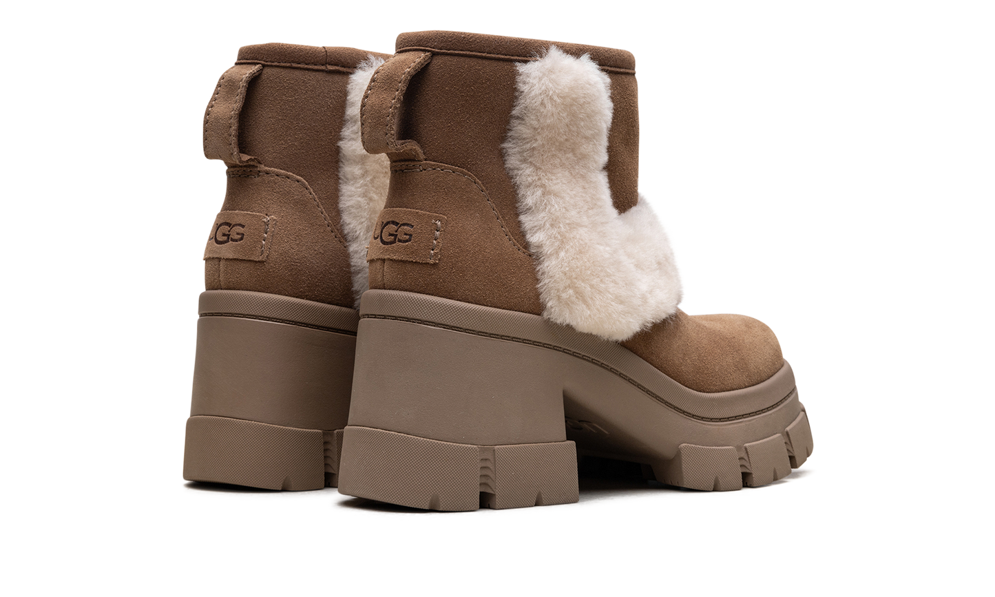 Brooklyn Sunburst Heeled Boot "Chestnut" 1145710 CHE