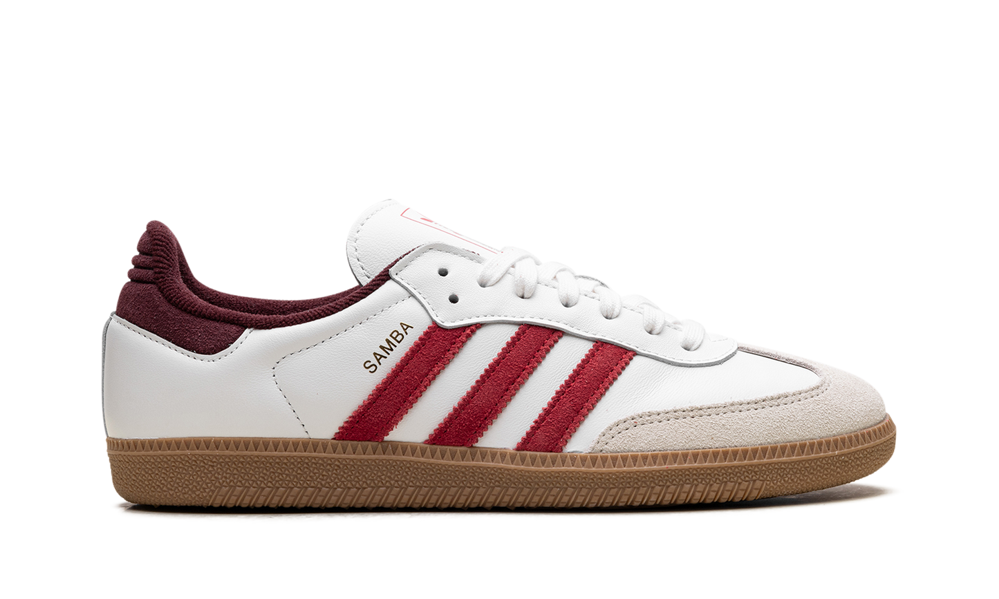 Samba OG "Core White Better Scarlet" JI3201