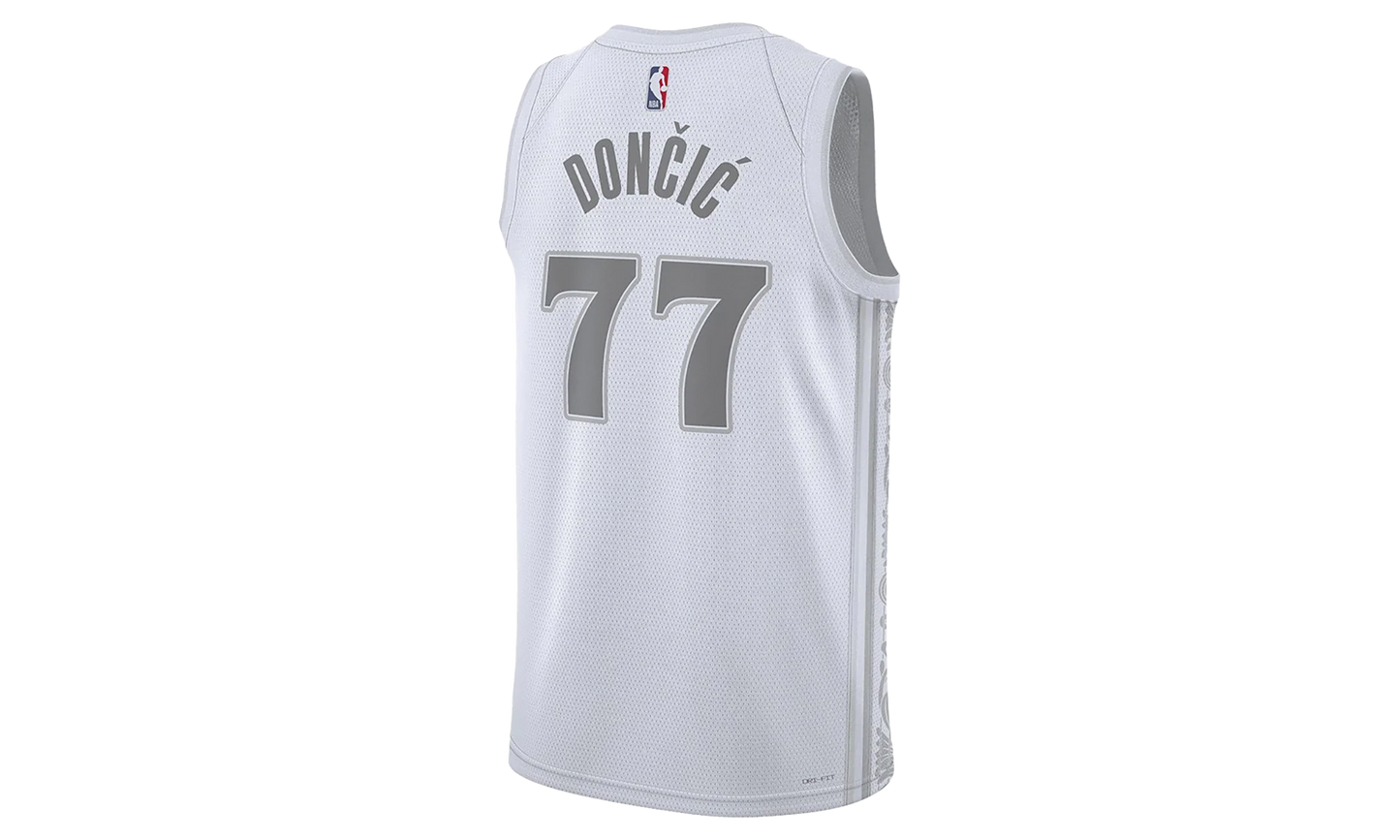 NBA MAVERICKS DONIC CITY EDITION 2024/25 SWINGMAN JERSEY "White" FQ4339 100