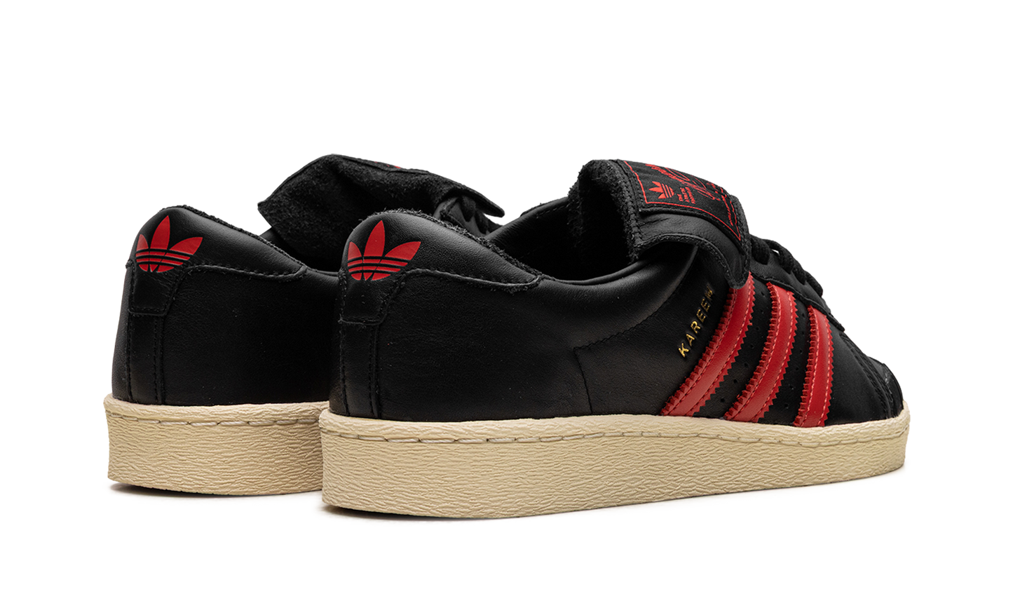 Adidas X Willy Chavarria Jabbar Low "Black/Red" JP6111