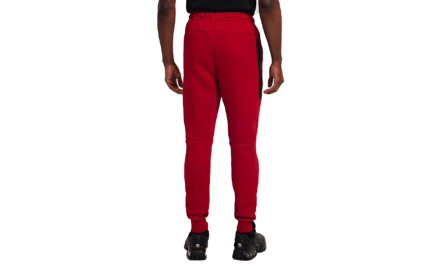 Tech Fleece Jogger Pants Mens Style "GYM RED/BLACK" HV0959 687