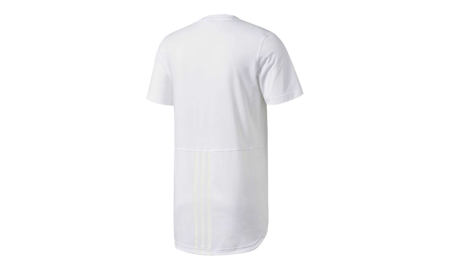 Essentials Droptail 3-Stripe T-Shirt "White" BQ1548